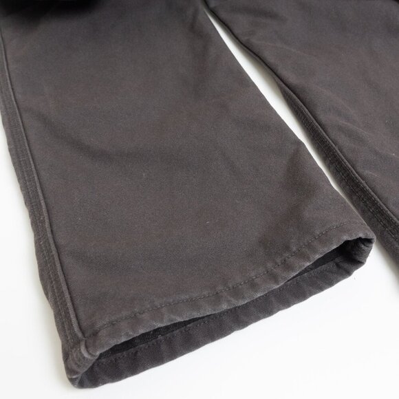 Filson Flannel Lined Dry Tin Pants Mens 30x30 Raven Dark Heavyweight Heritage - Picture 9 of 16